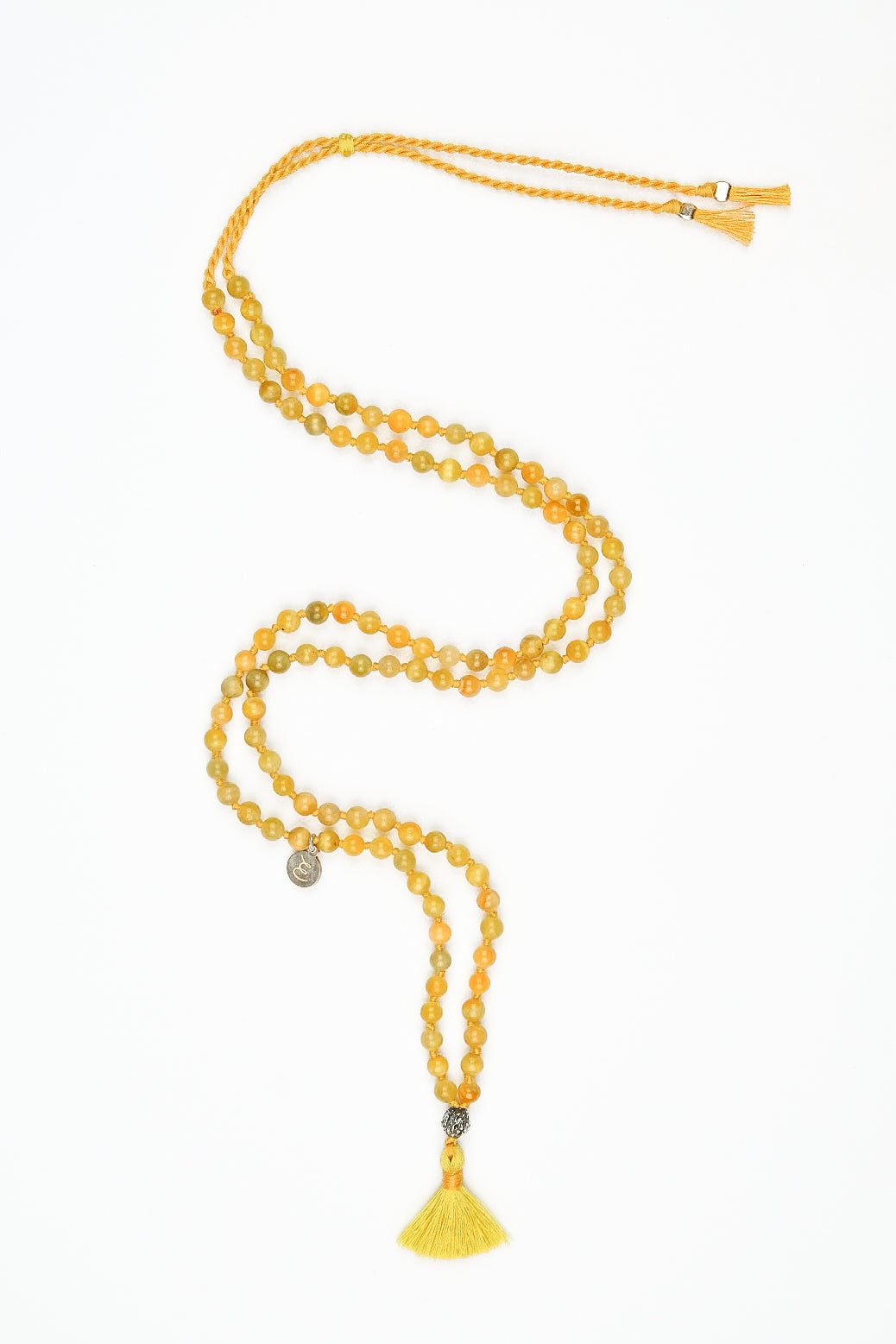 Mini 108 Occhio di tigre dorato