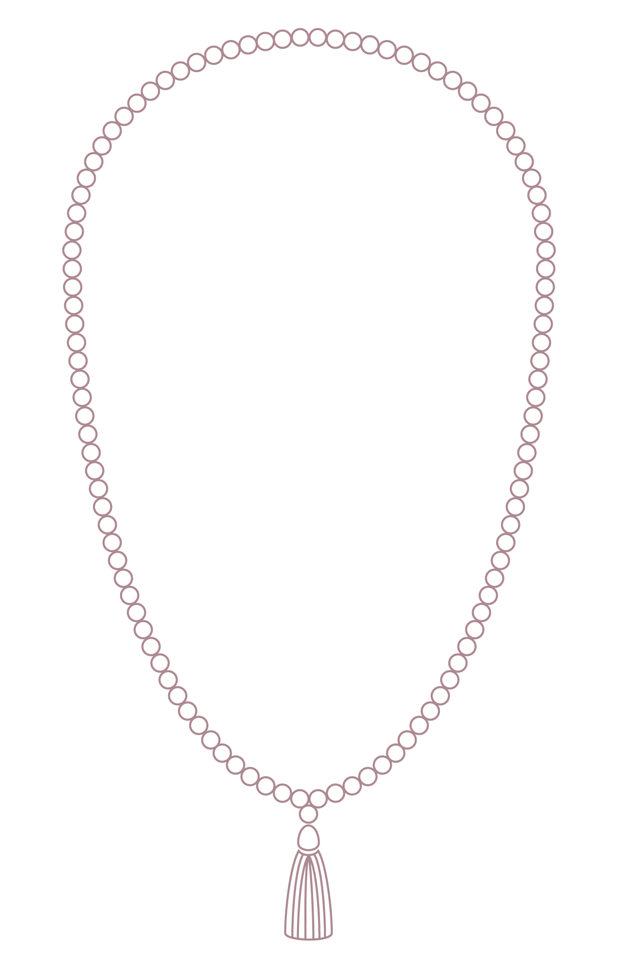 Mala 108 personalizzato